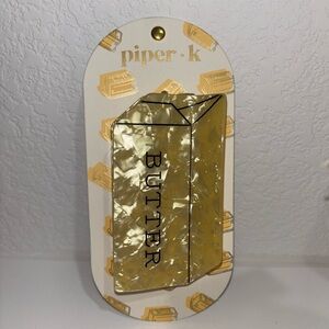 Piper K Gold Hair Clip